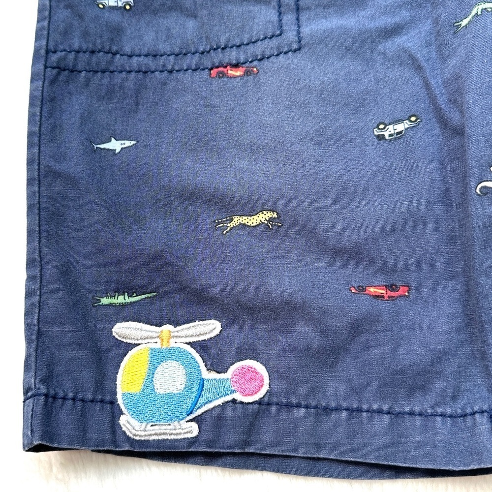 ⭐️ 5 for $25 Carter’s Navy Blue Cotton Shorts Size 5T - Picture 3 of 5
